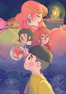 Affiche Ponyo Sans Textes Scaled